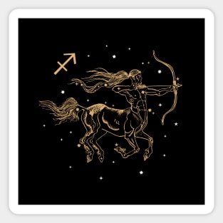 Sagittarius, A Zodiac Sign Test Sticker